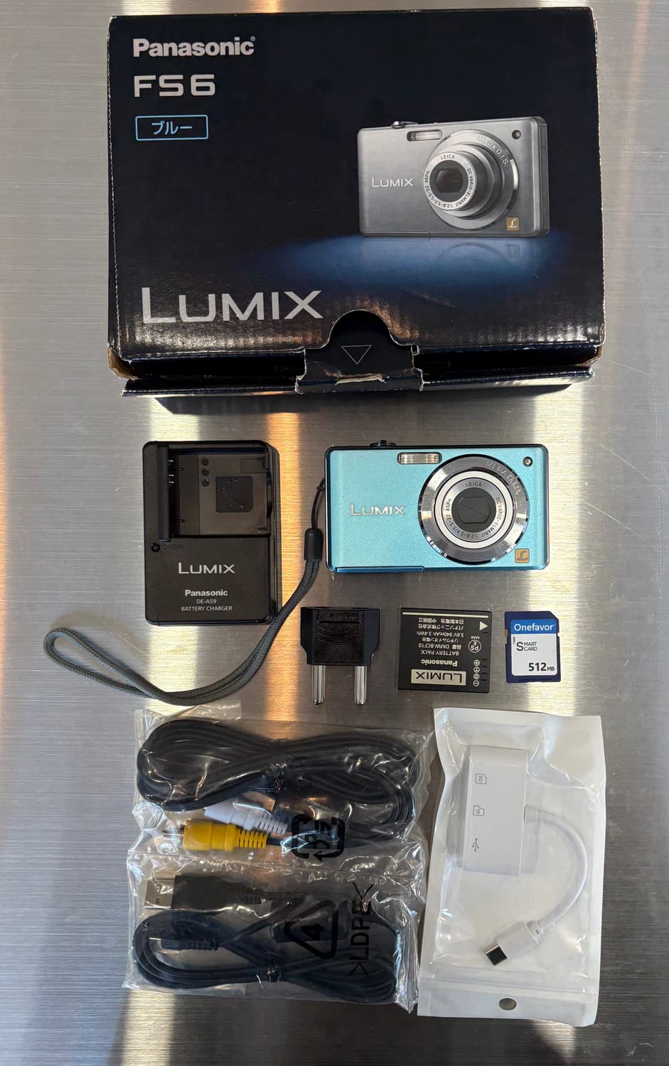 박스O)파나소닉 루믹스 DMC-FS6 민트색 빈티지디카 상품이미지2