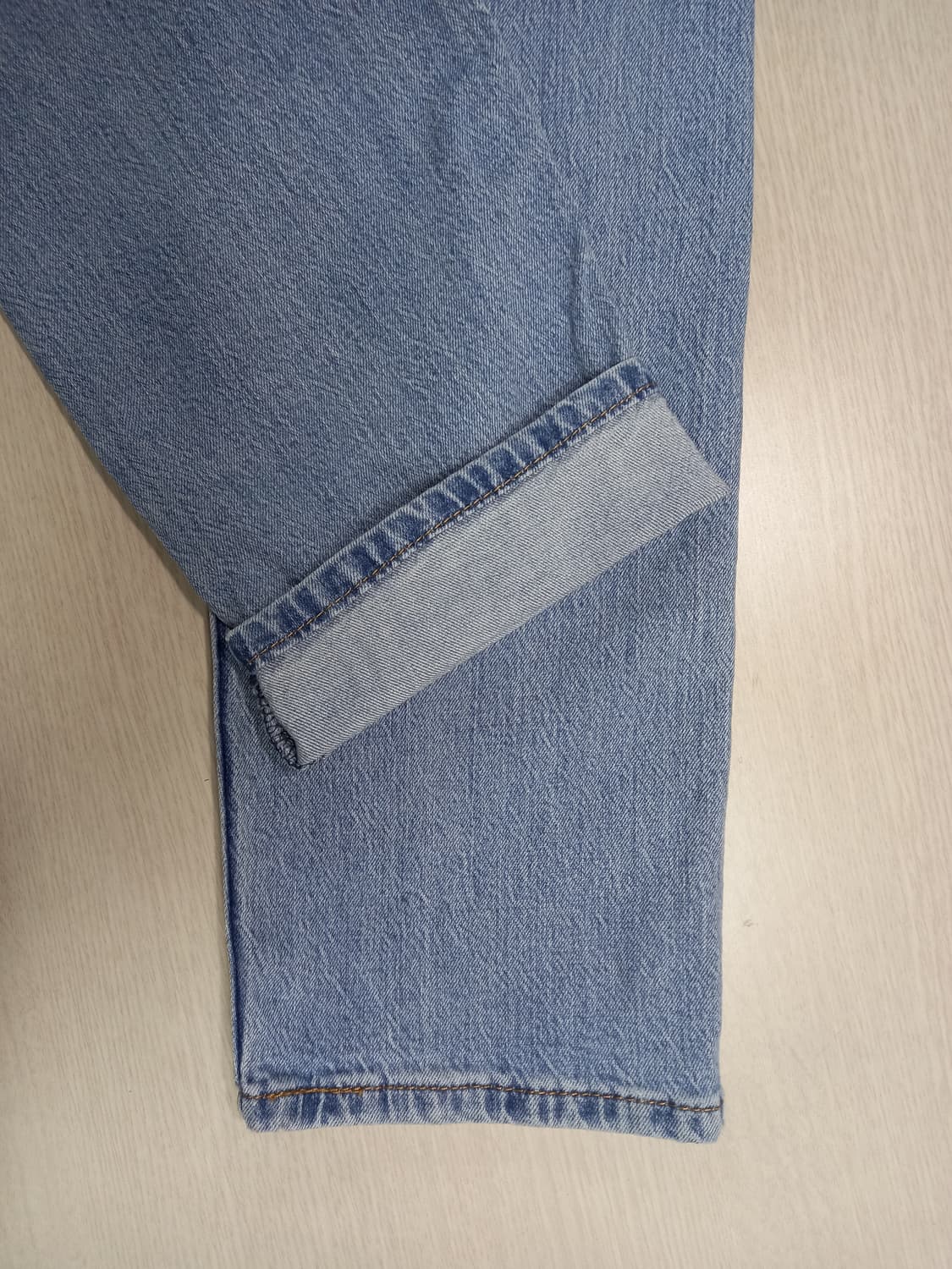 32 리바이스502 워싱 스판 슬림일자 연청 32-390 상품이미지6