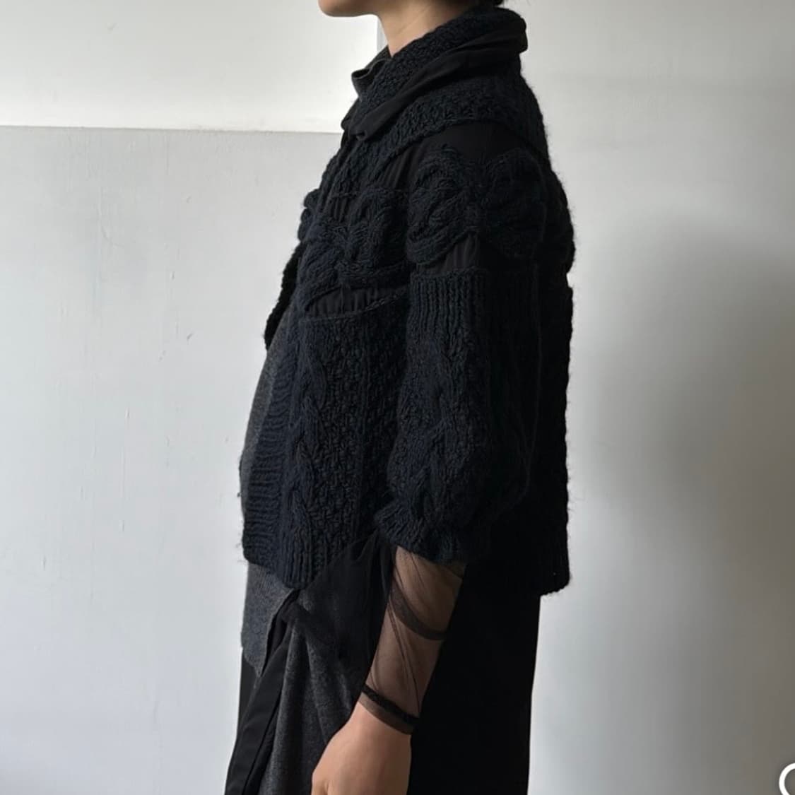 Beams knit jacket 빔즈 니트 가디건 상품이미지3