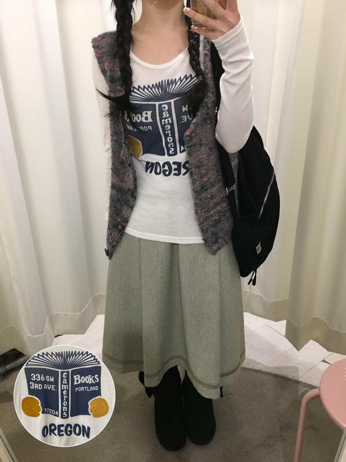 cameron's books knit sleeve 상품이미지1