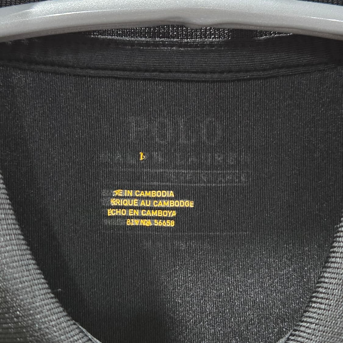 폴로랄프로렌 기능성 카라 반팔티 블랙 M 상품이미지3