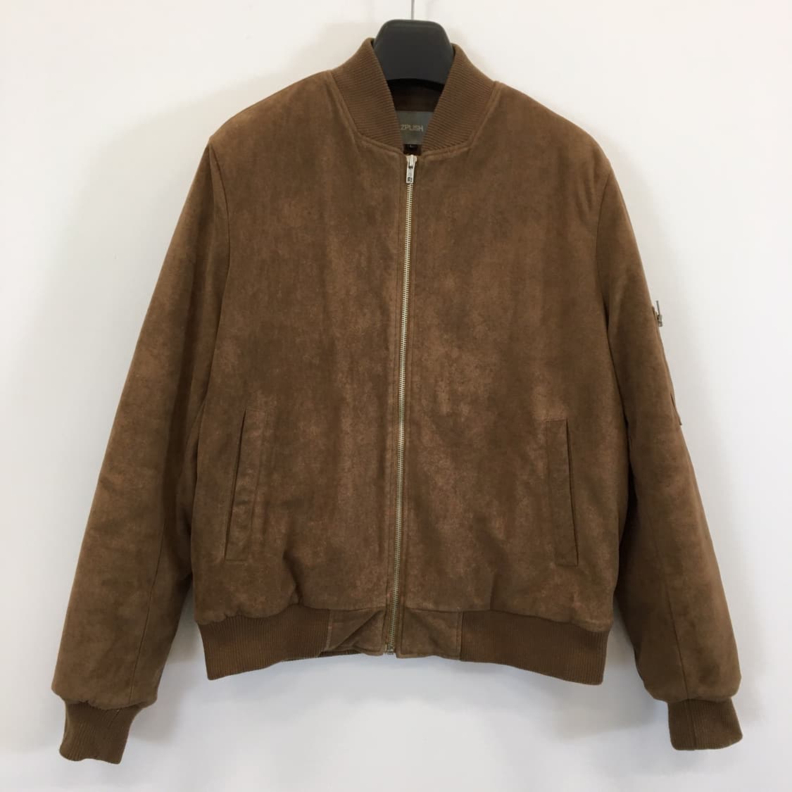 ZPLISH 지플리시 스웨이드 블루종점퍼 L 상품이미지1