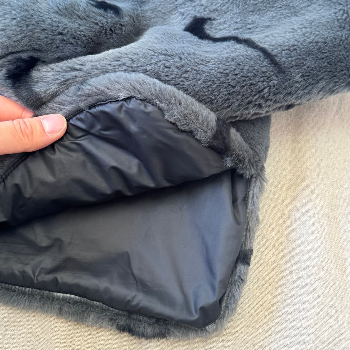 나이키 차콜 퍼자켓 XL  상품이미지4