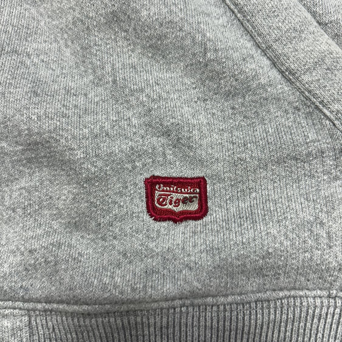 오니츠카타이거 빅로고 코튼 스웻집업(XL) 상품이미지7