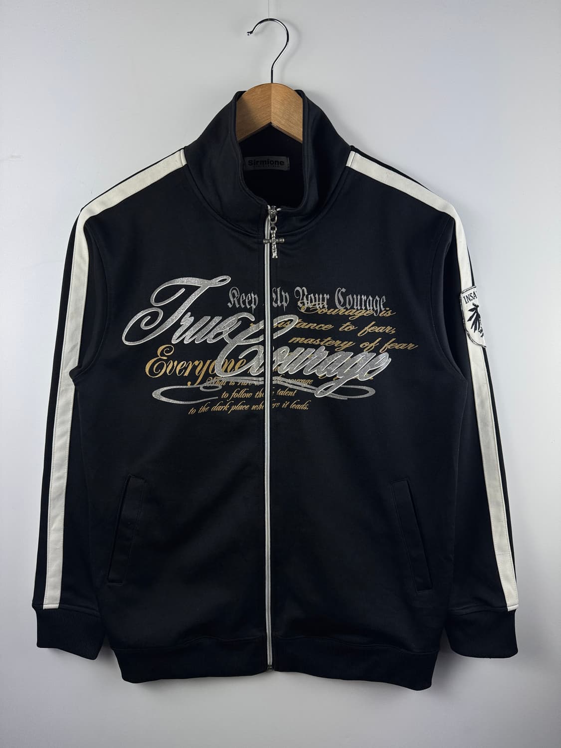 JPN Y2K 레터링 프린팅 트랙탑져지1713 상품이미지1