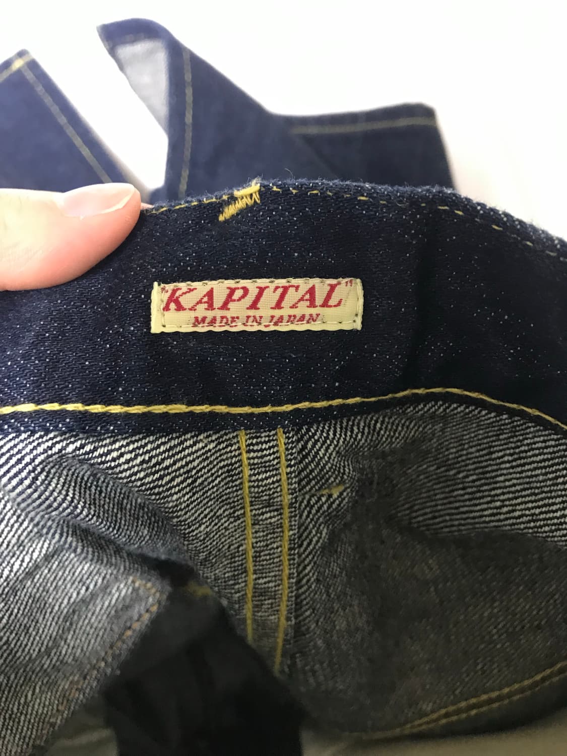 Kapital 캐피탈 데님 미디 스커트 상품이미지5
