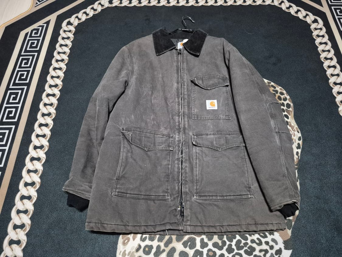 (희귀)80's 칼하트 아크틱 퀼티드 라이닝 워크 초어 코트 자켓 XL 상품이미지1