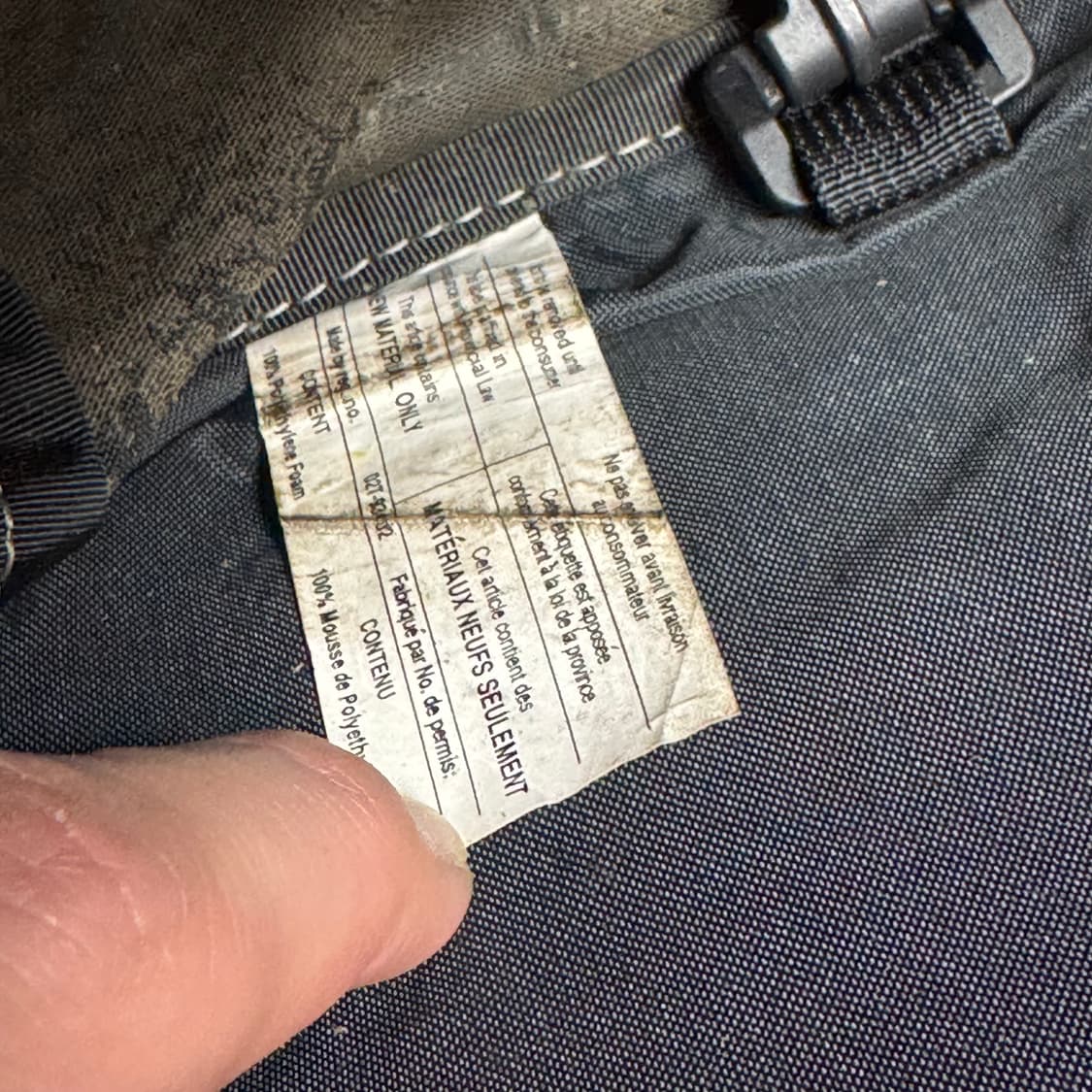 빈티지 아크테릭스 웨이스트 백 블랙 상품이미지8