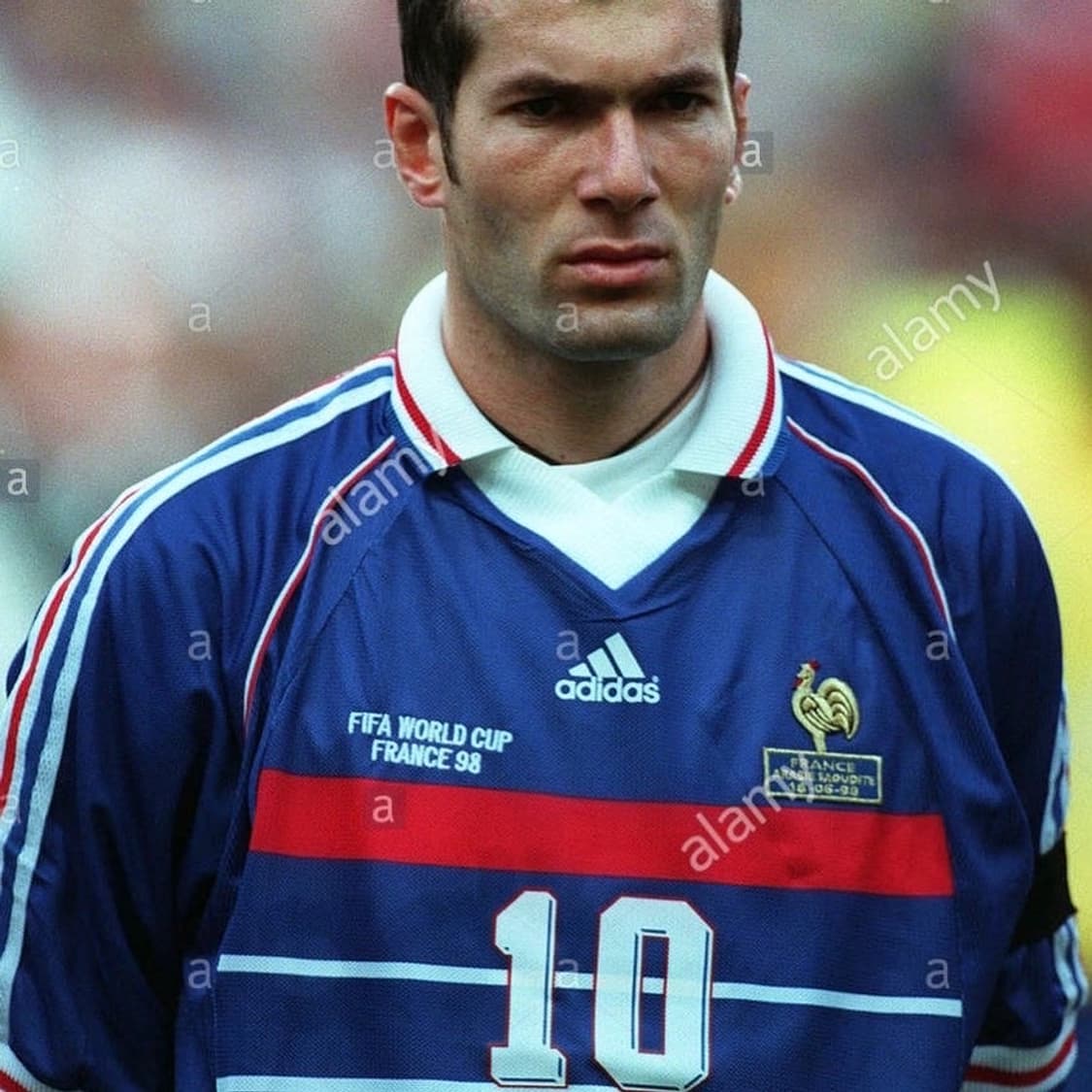 새상품급 아디다스 정품 1998년 프랑스 홈 지단유니폼 상품이미지2