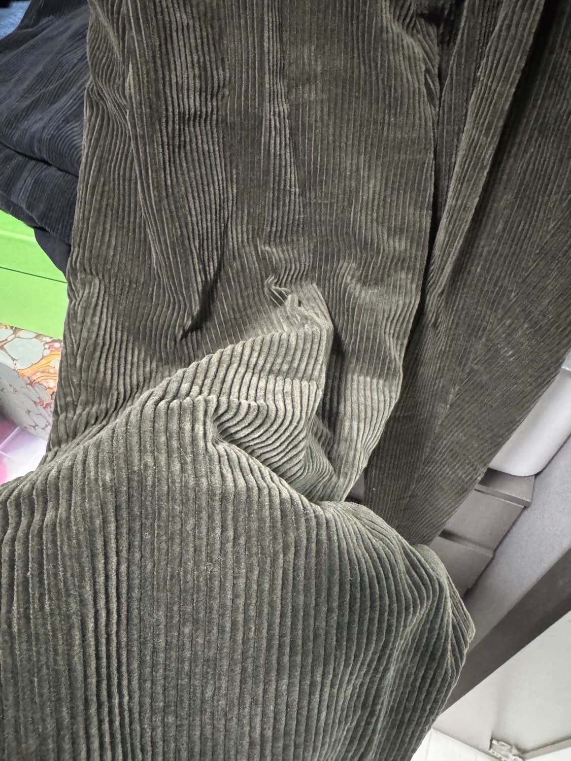 Calvin klein CK 코듀로이 카키 셋업 (셔츠자켓+팬츠) 상품이미지5