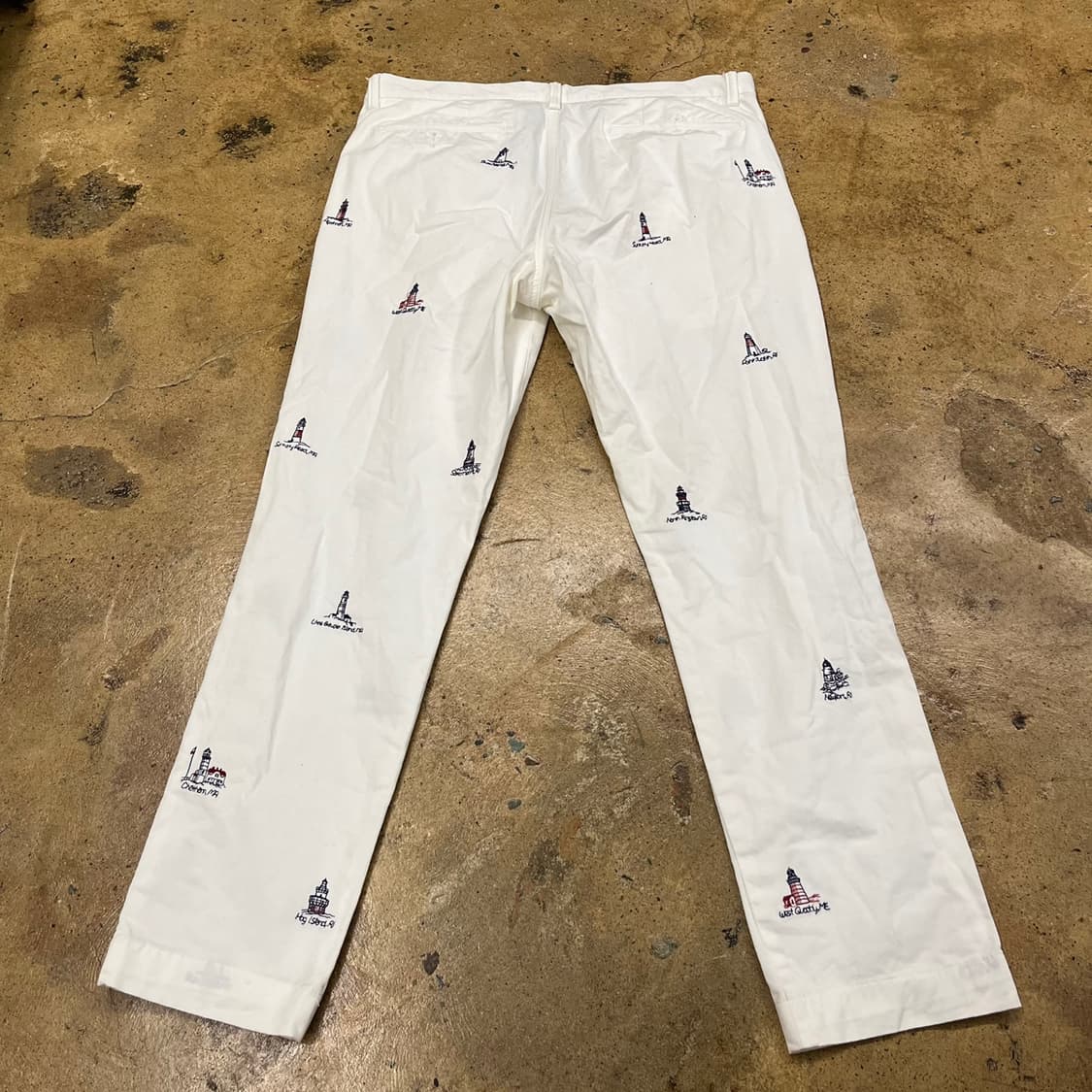 [ 정품 ] 폴로랄프로렌 스트레이트핏 워시드 등대 자수 치노팬츠 b19 상품이미지3