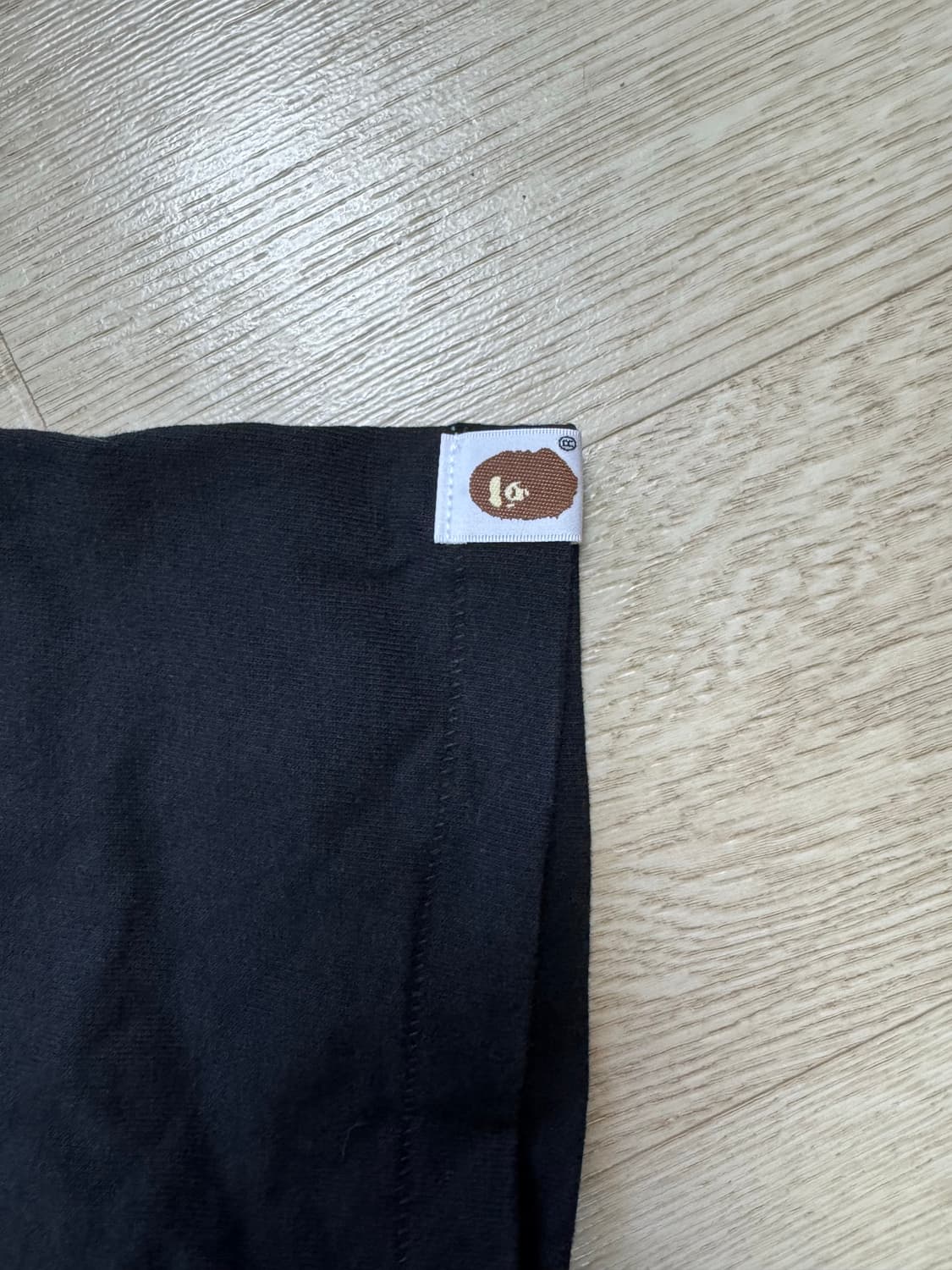 24ss 베이프 글리치 아트 컬리지 티셔츠 S 상품이미지4