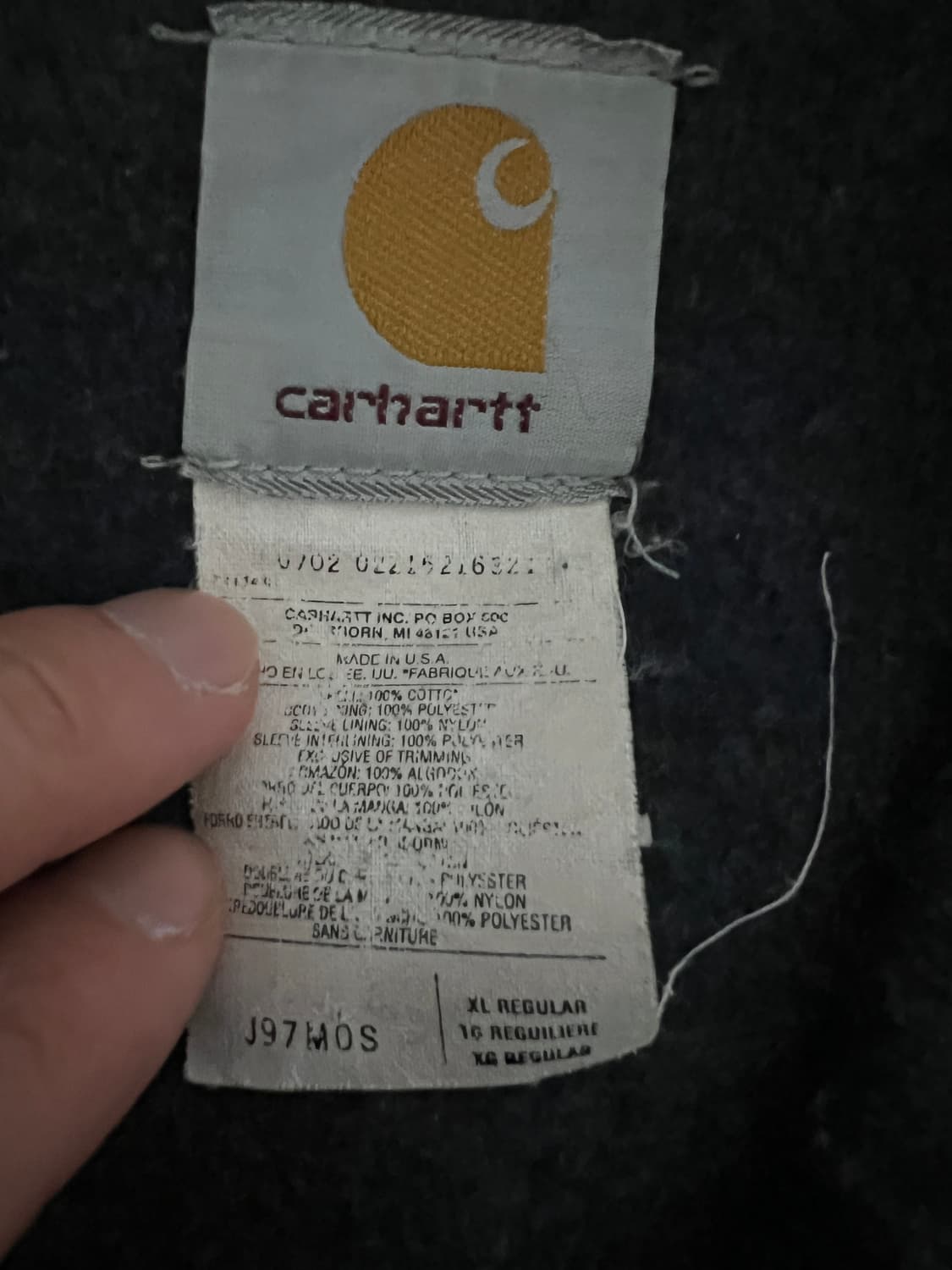 칼하트 디트로이트 J97 MOS 상품이미지5