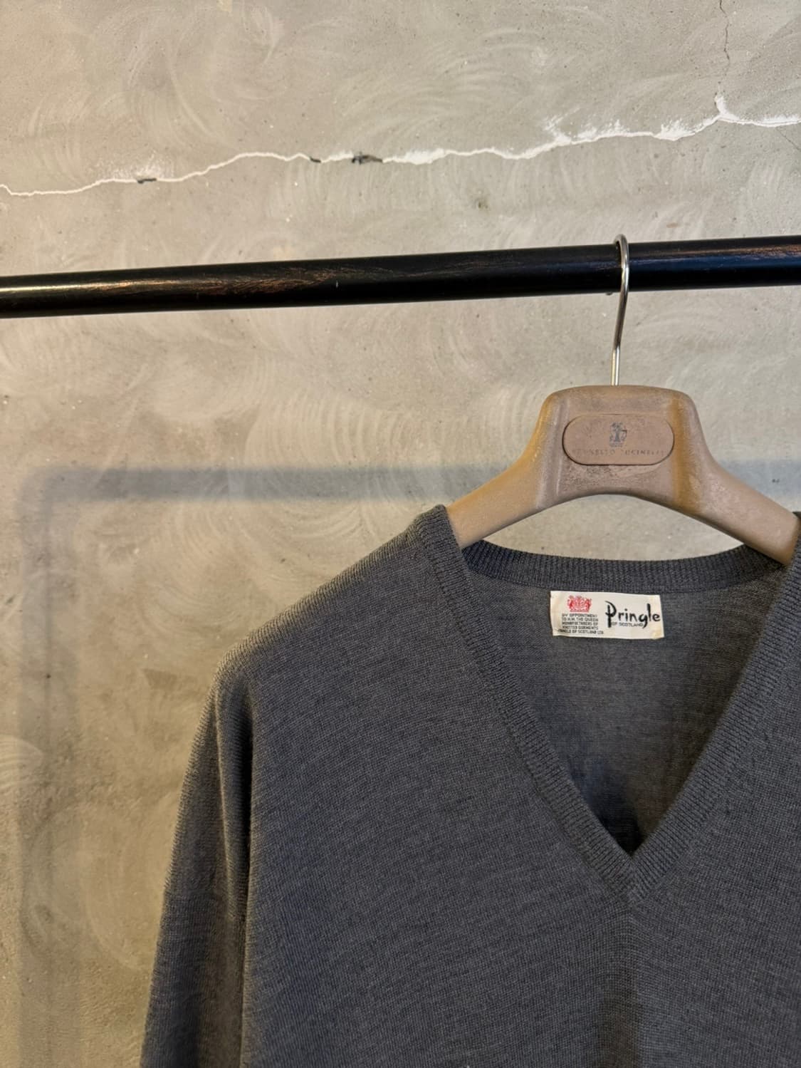 프링글 오브 스코틀랜드 브이넥 니트105 상품이미지2