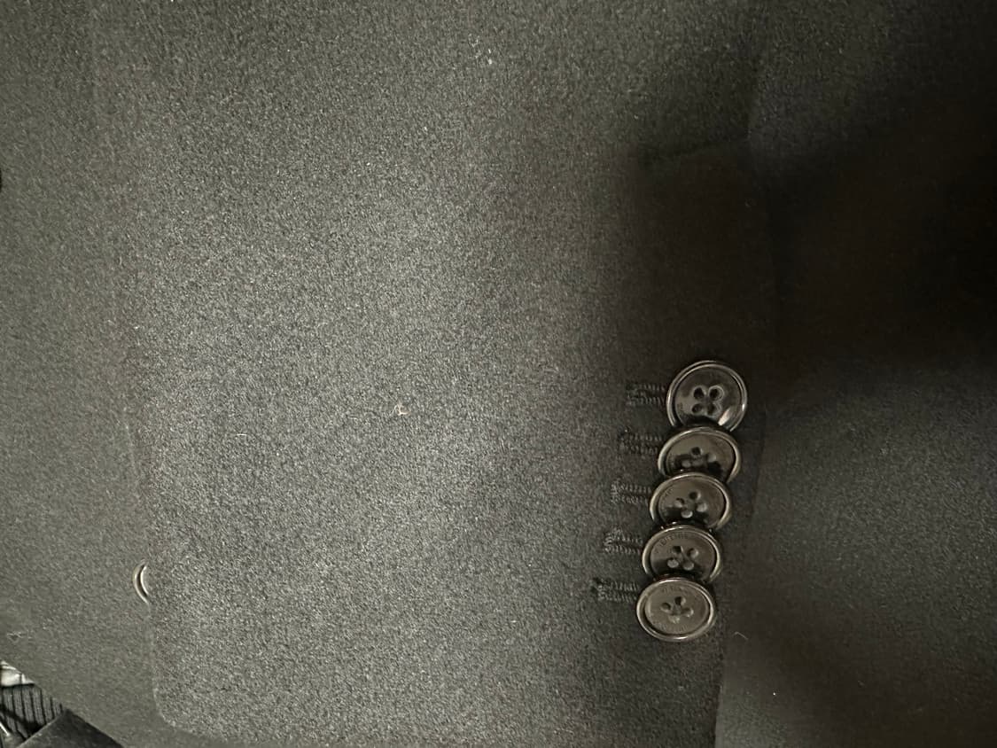 [S]베트멍 VETEMENTS 넥자수로고 멜튼울 코트 상품이미지6