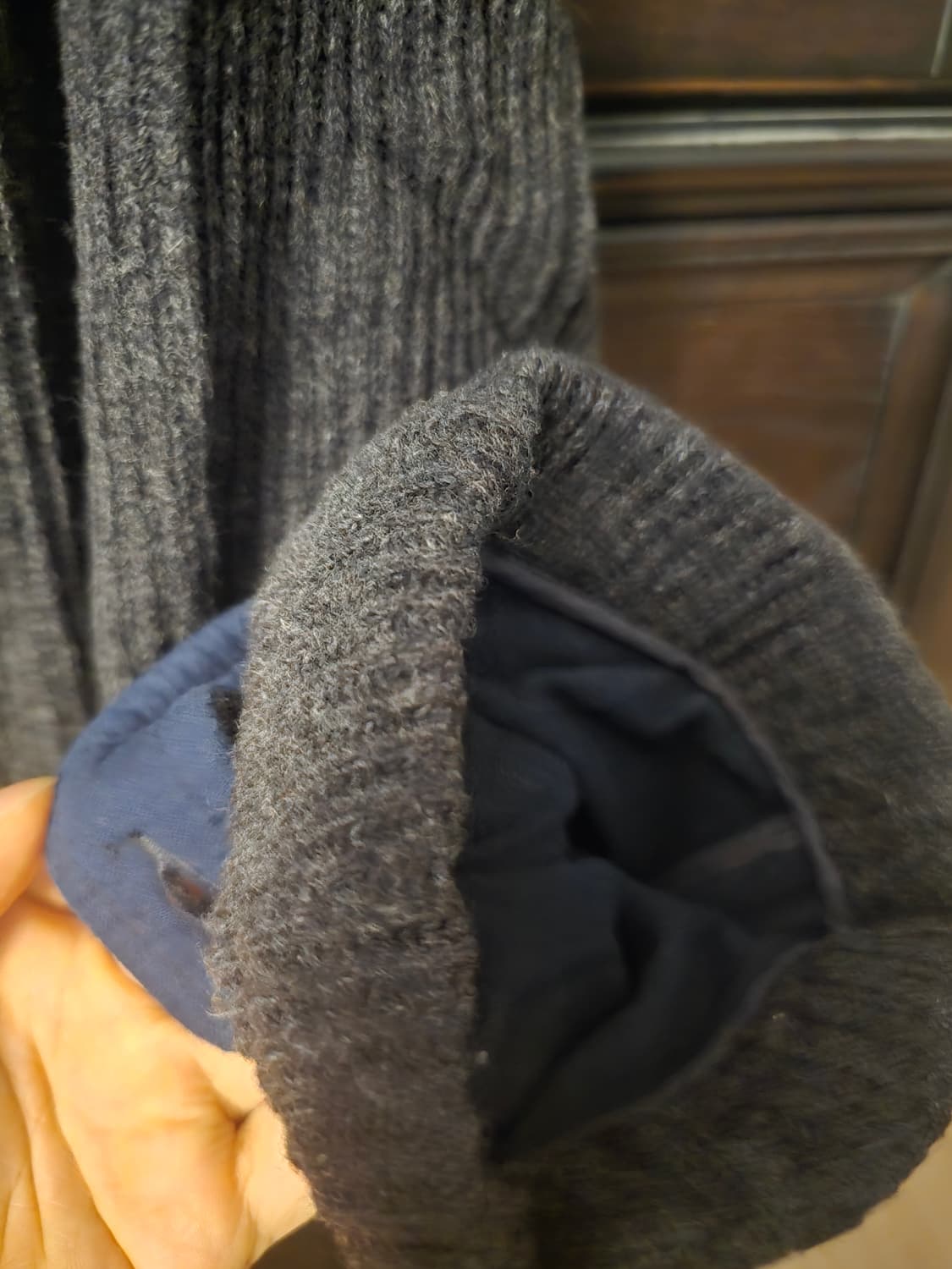 아이스버그 코트가디건 자켓 52사이즈입니다. 상품이미지4