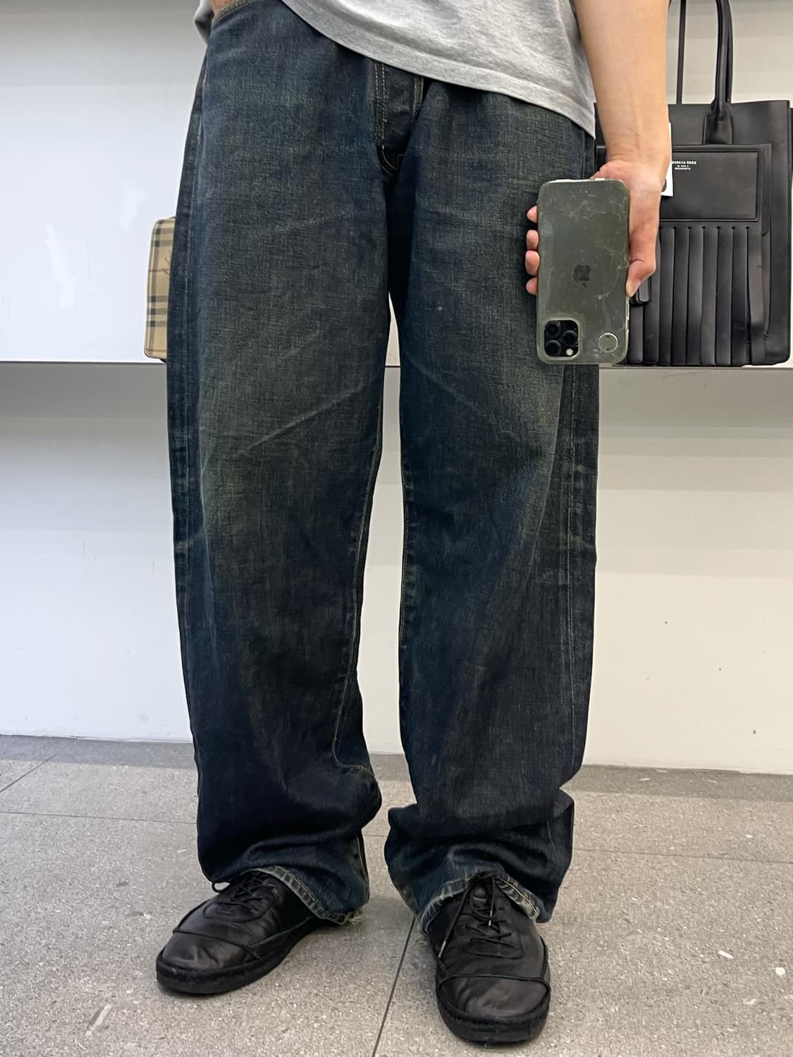에비수 카모메 데님 진 상품이미지2