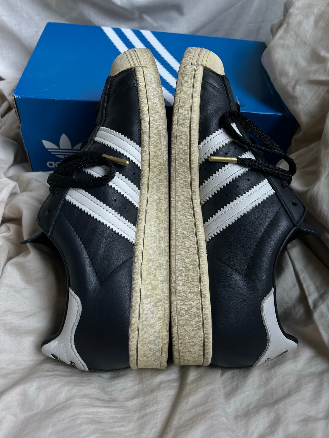 (270)아디다스 슈퍼스타 프리미엄 블랙 상품이미지6