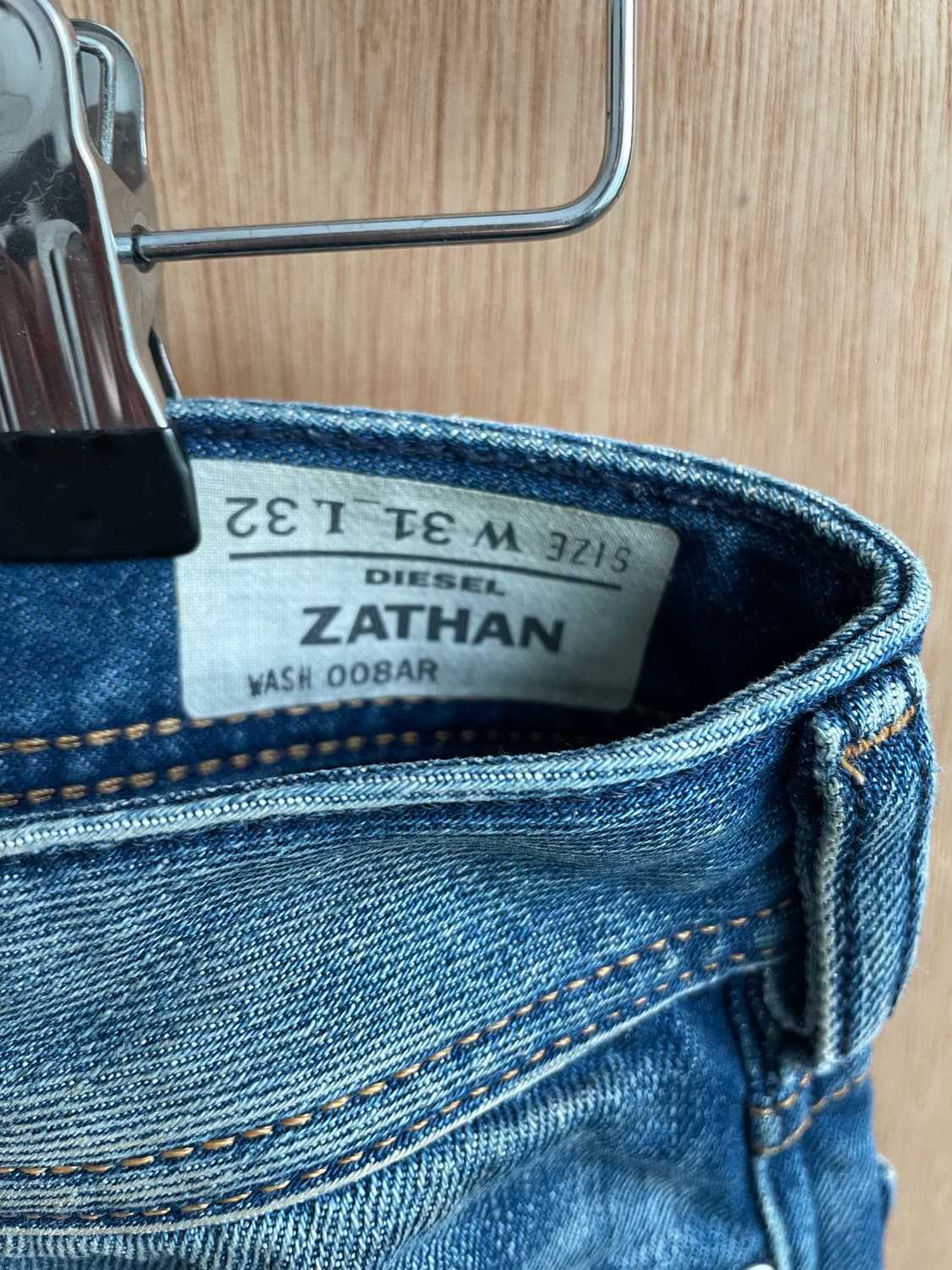 디젤 데미지 플레어 데님 팬츠 상품이미지4