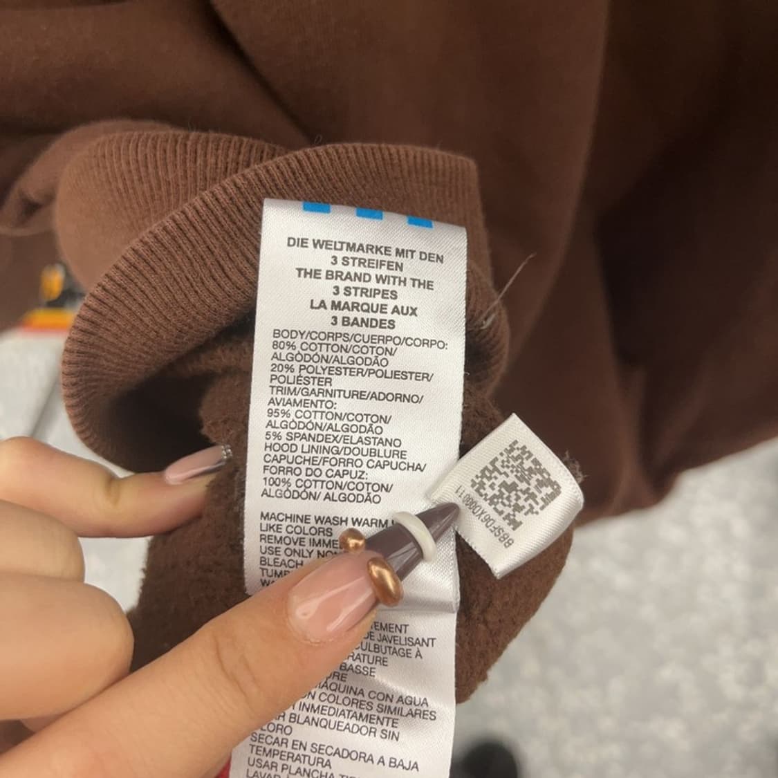 아디다스 빈티지 폭닥 오버핏 캐주얼 기모 후드티 M C07729 상품이미지7