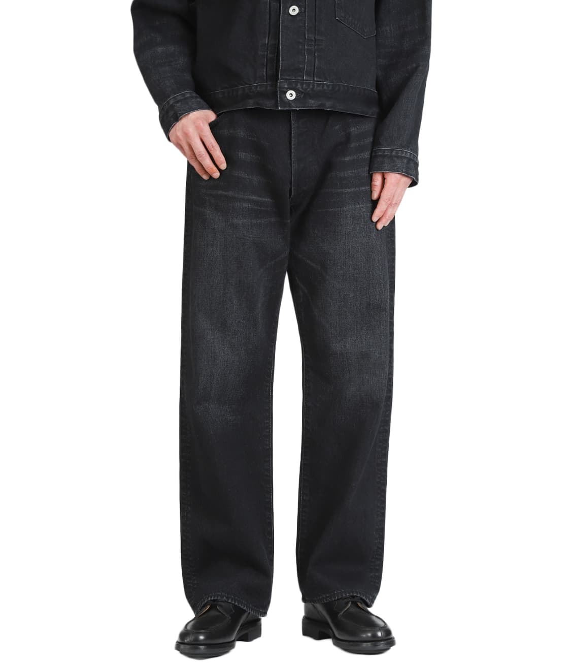 [30] 26SS 칸타타 CANTATE 칸타테 데님 스트레이트 고스트블랙 상품이미지2