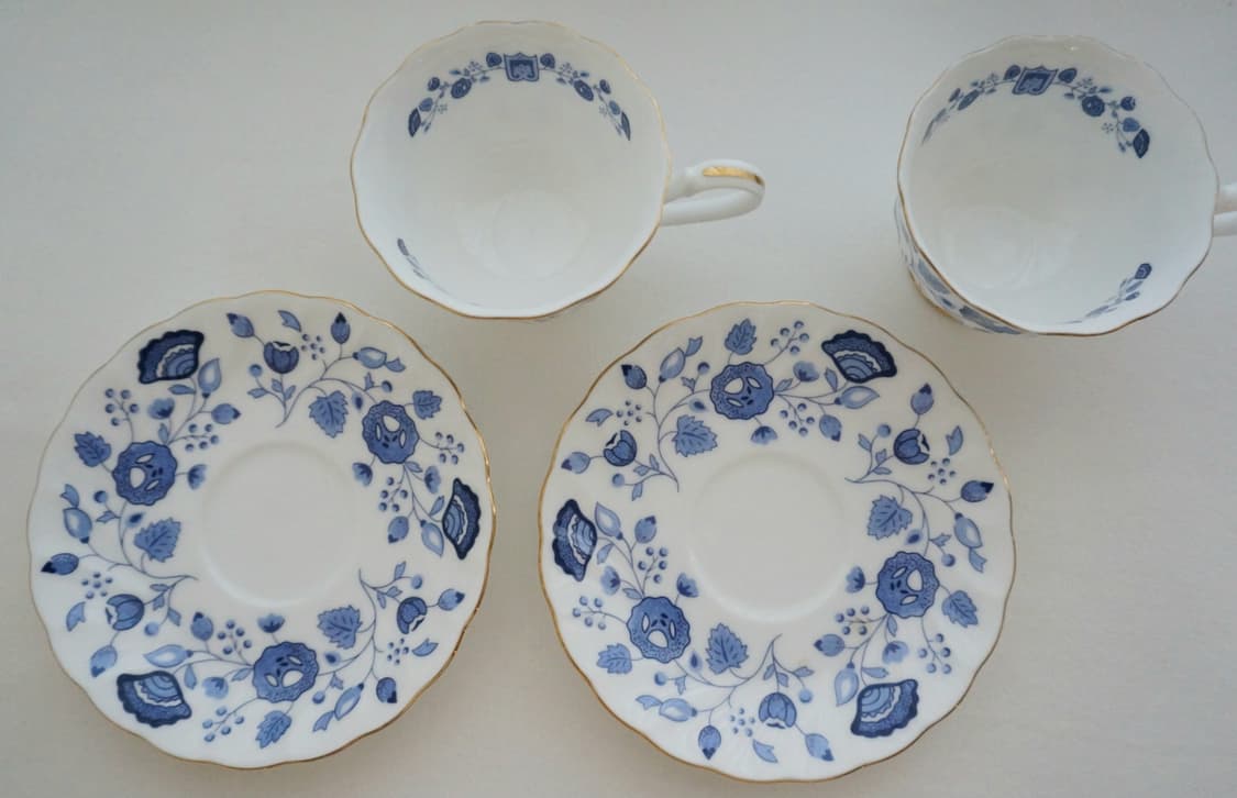 지방시 블루 플라워 찻잔 세트 상품이미지5