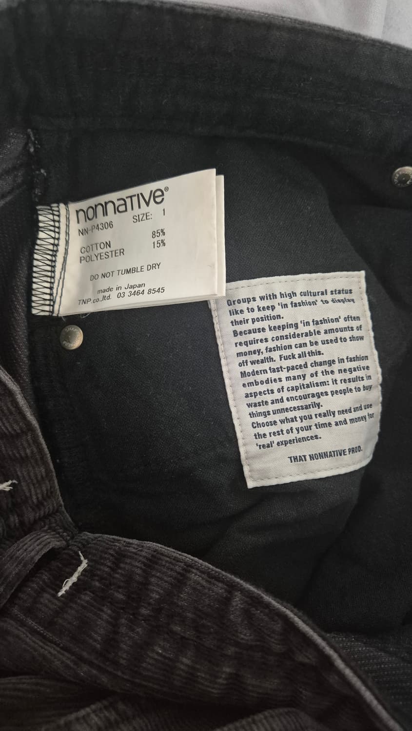 논네이티브 코듀로이 팬츠 일본산 상품이미지6