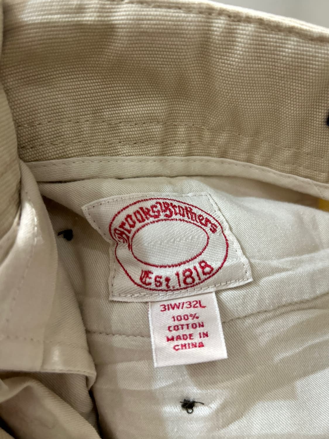 브룩스브라더스 코튼 치노팬츠 상품이미지4