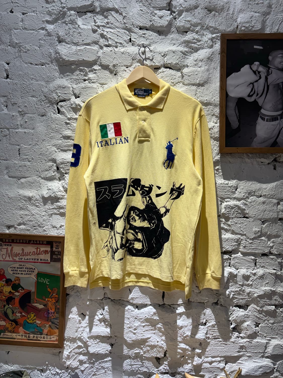 폴로 랄프로렌 빅포니 이탈리안 치프키프 슬램덩크 커스텀 카라슬리브 상품이미지1