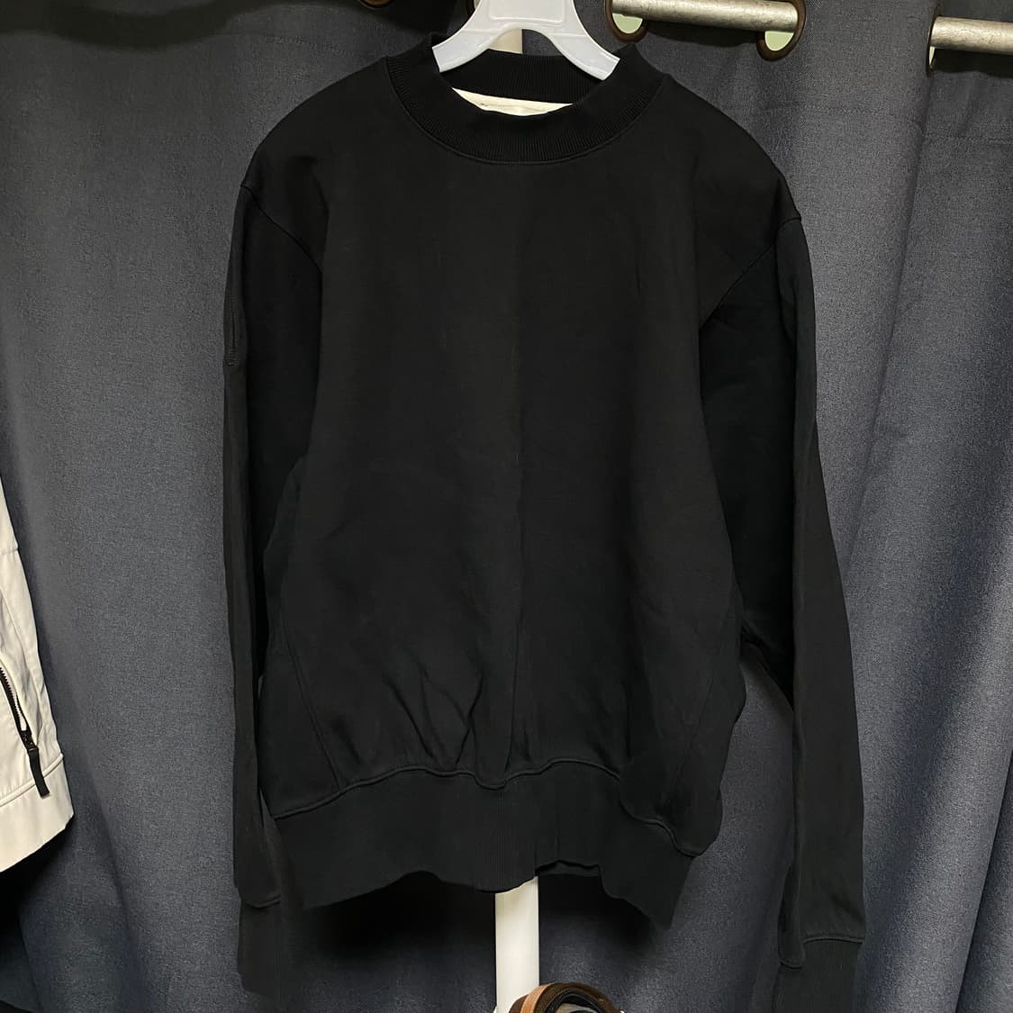 렉토 로고패치 오버핏 맨투맨 L 상품이미지1