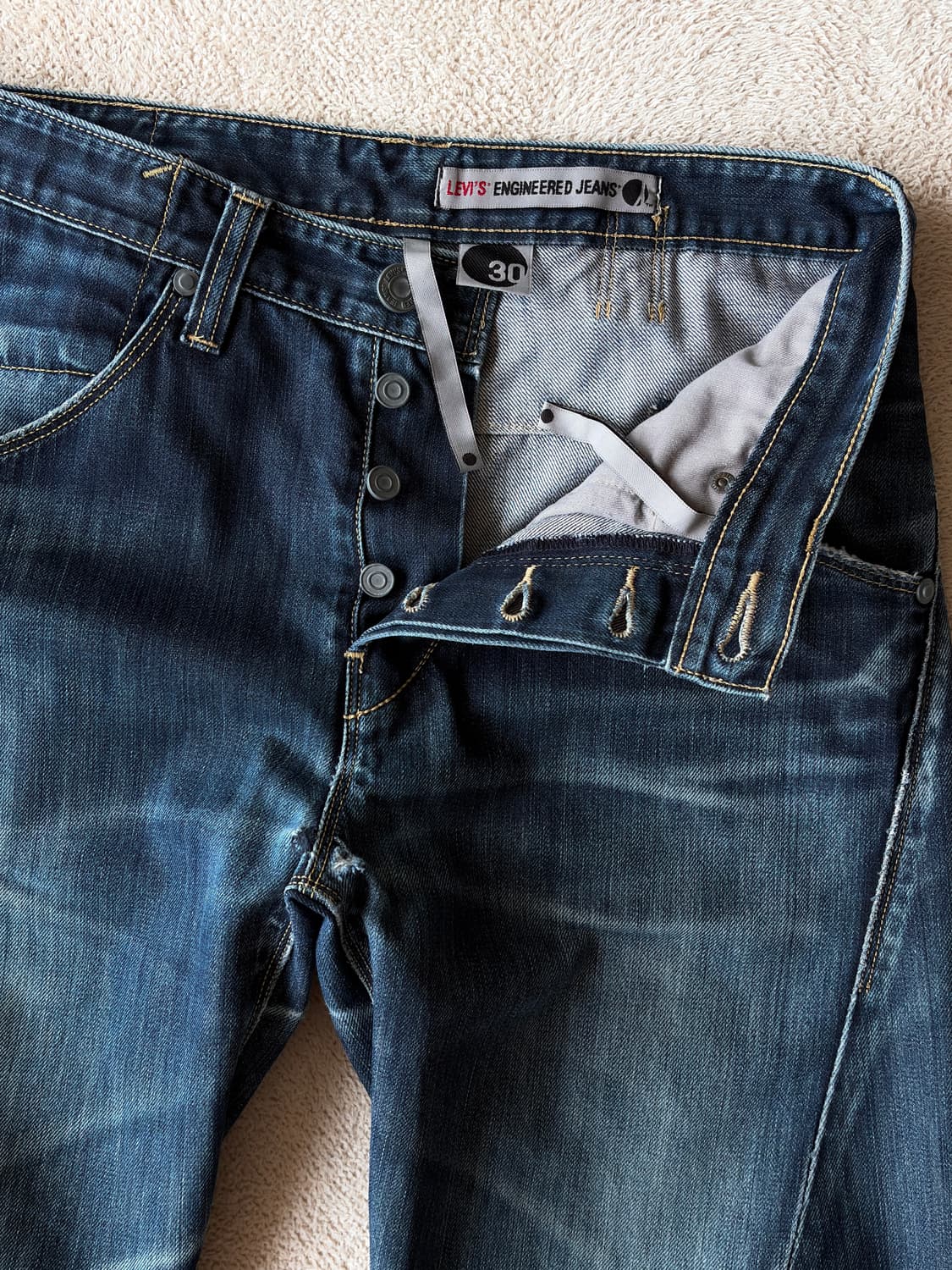 90-00s 리바이스 신치백 엔지니어드진 상품이미지5