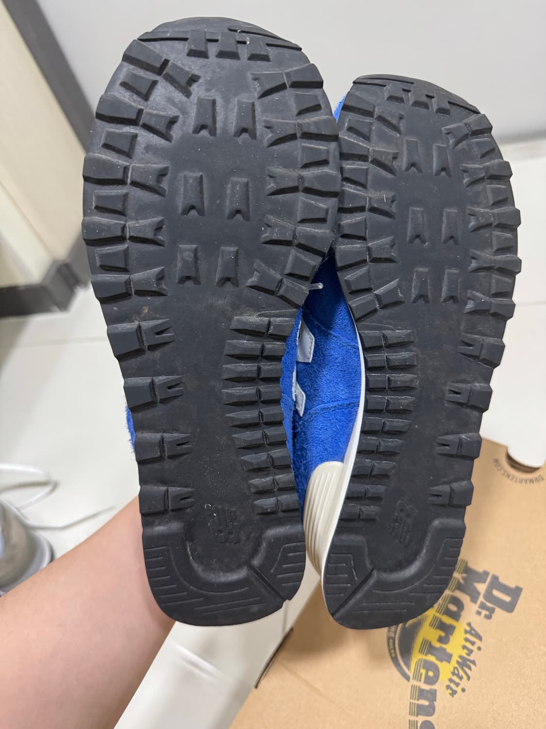 [275] 뉴발란스 574 헤리티지 블루 화이트 상품이미지6