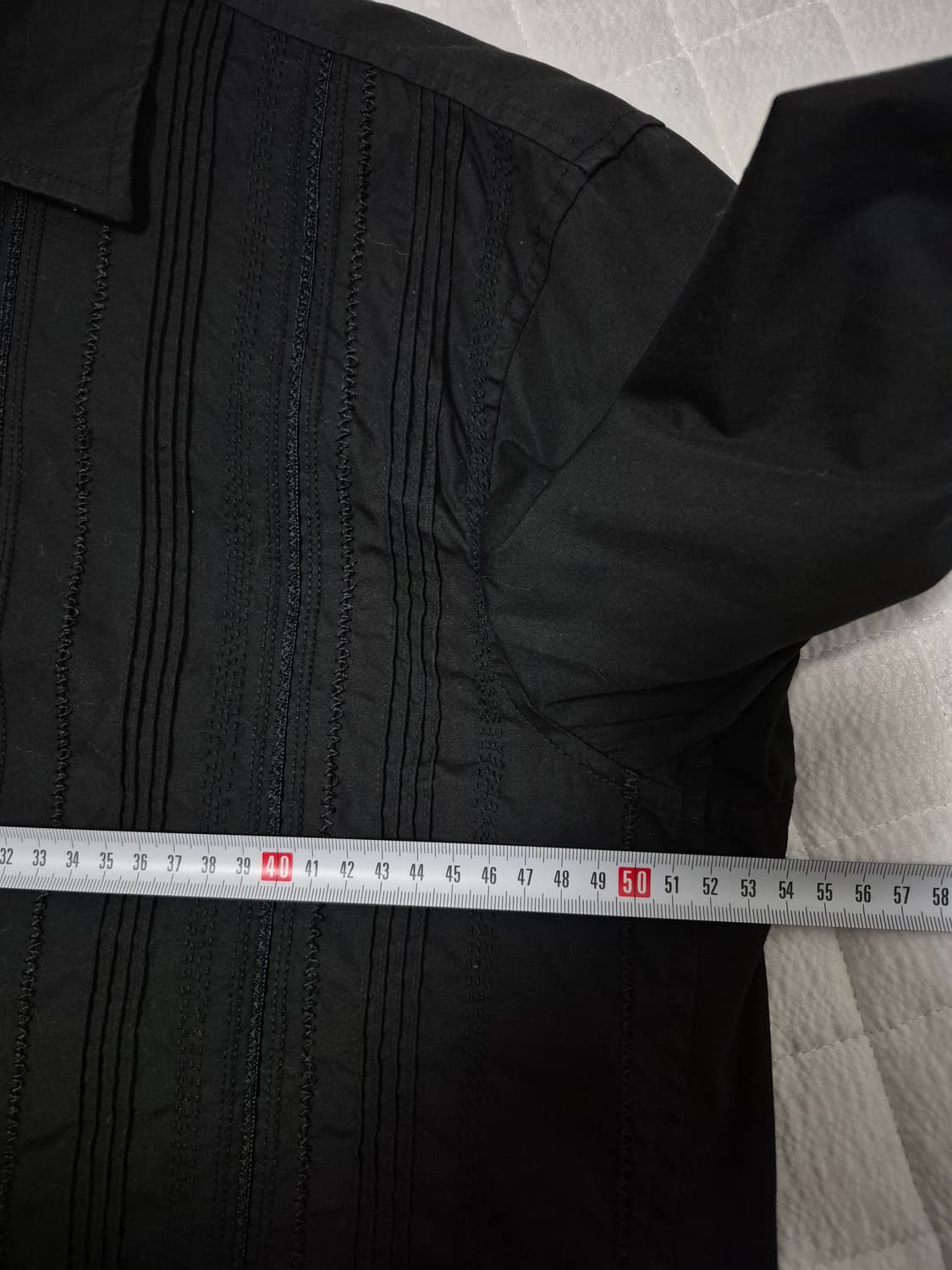 아르마니 익스체인지 고딕 커프스 셔츠 블랙 남성 95~100사이즈 상품이미지8