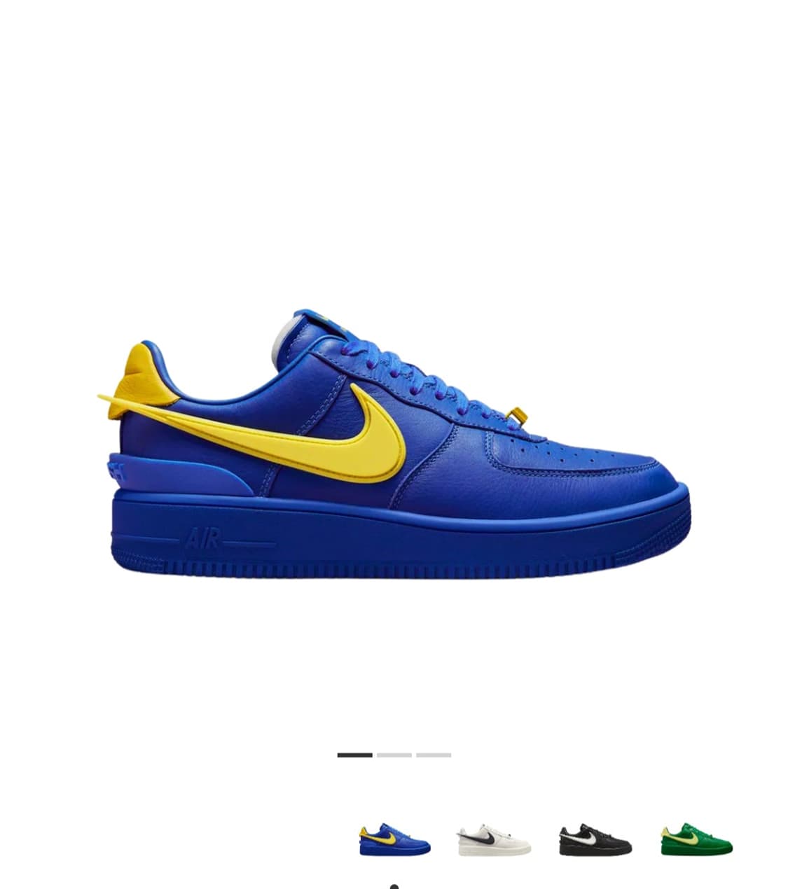 나이키 x 앰부쉬 에어포스 1 sp 게임로얄 사이즈 260 상품이미지1