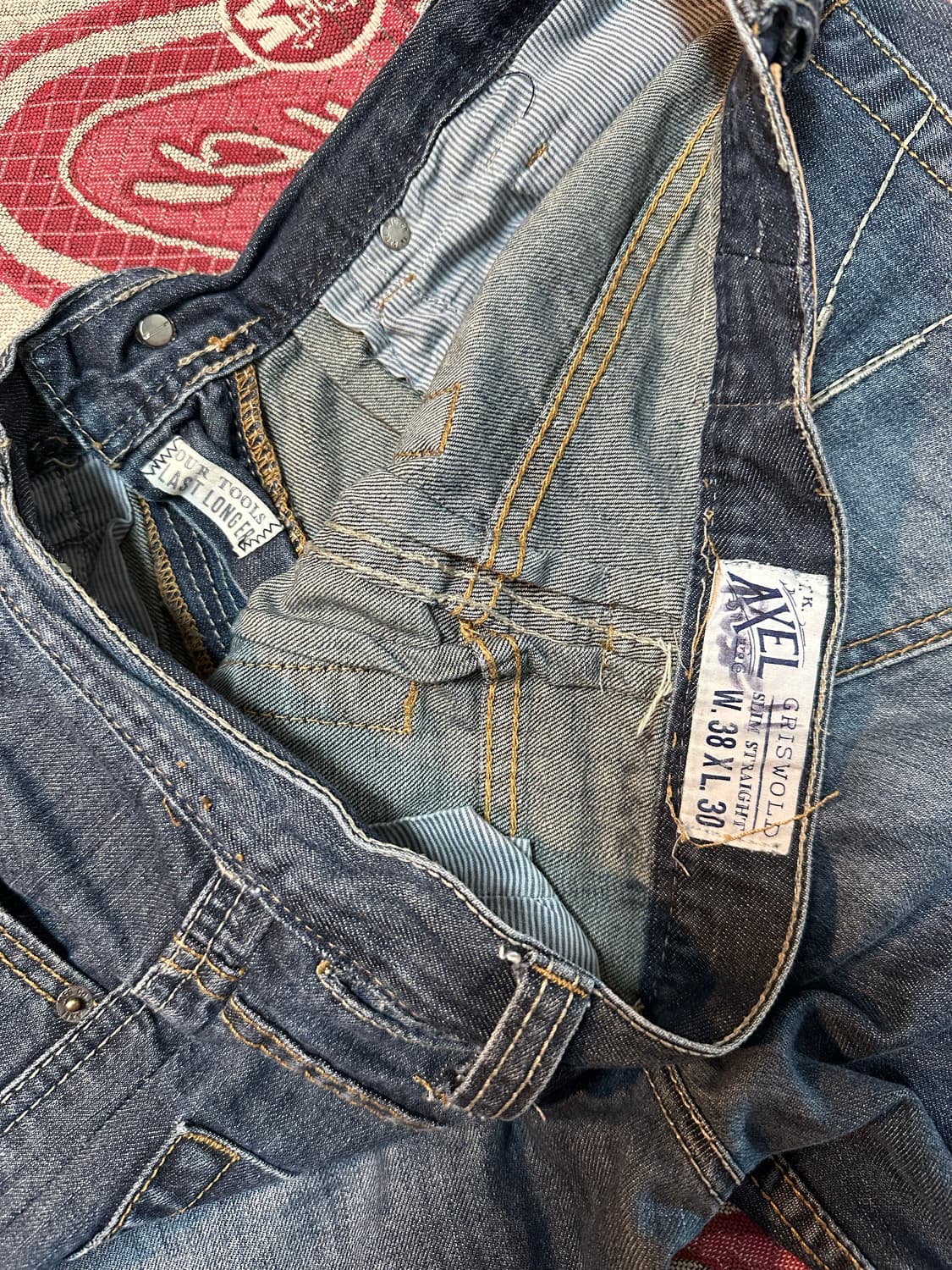 AXEL SLIM STRAIGHT DENIM 상품이미지4