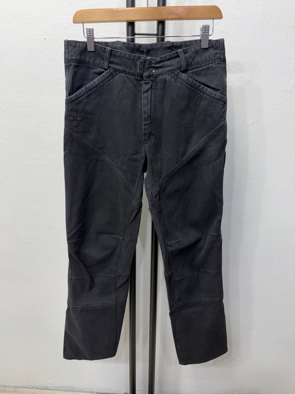 정품) 몬츄라 남성 블랙 데님팬츠 S 상품이미지1