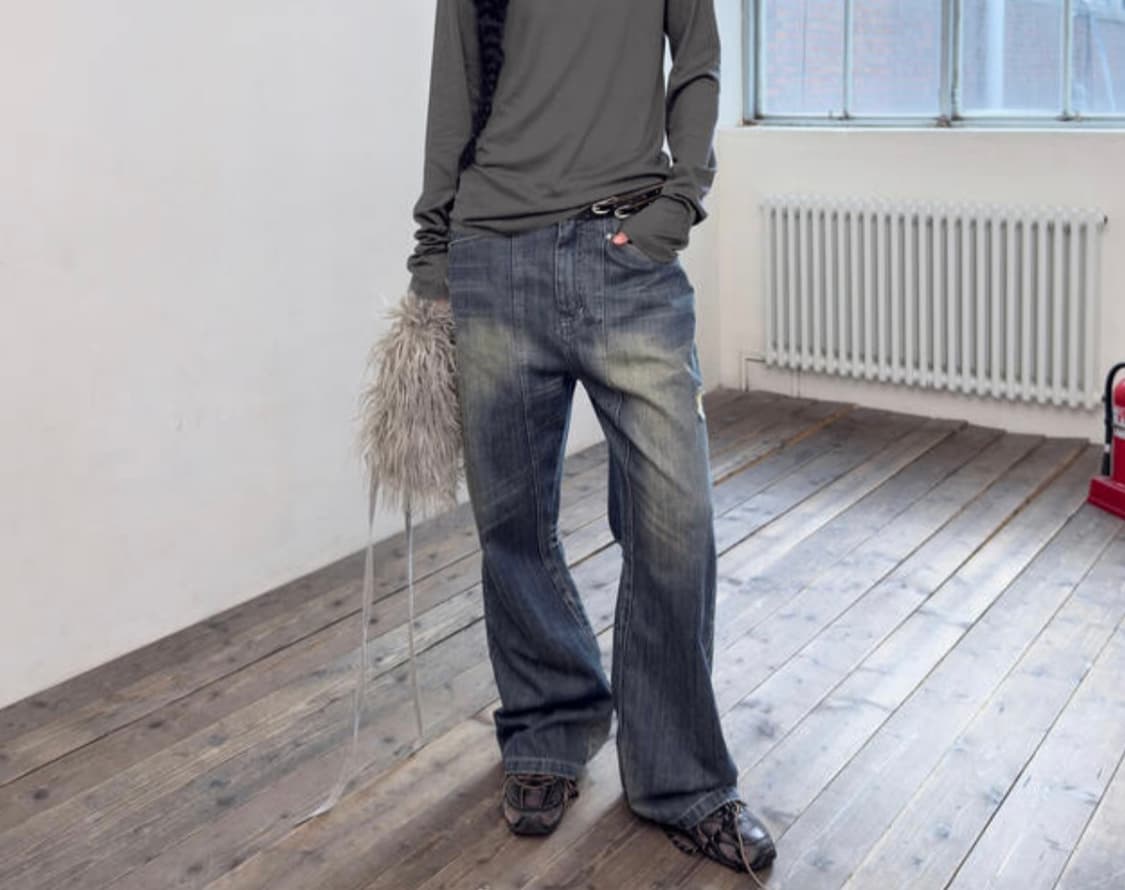 포르테나 데님 미시착 새상품 S사이즈 상품이미지2