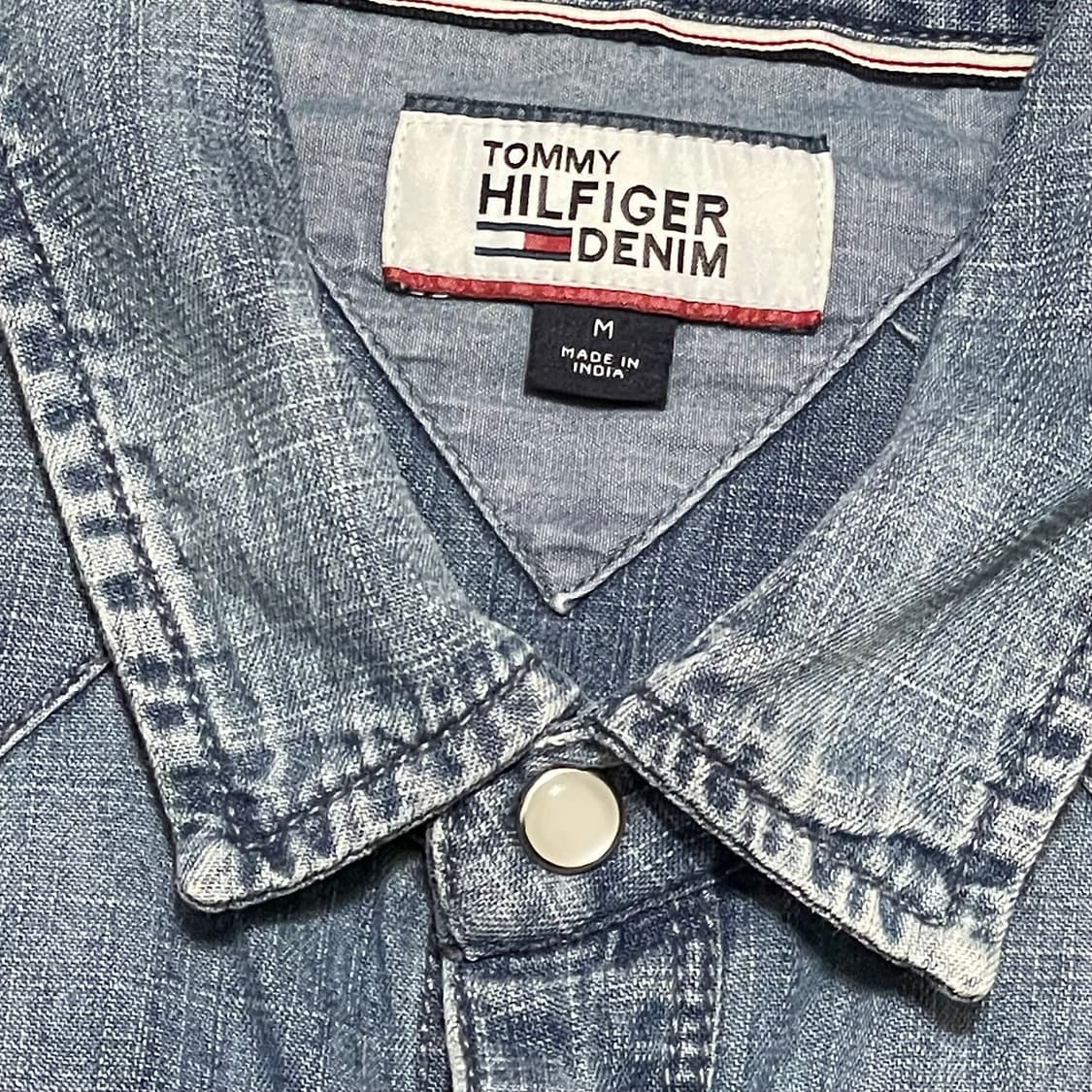 [M] 타미힐피거 데님 웨스턴 셔츠 상품이미지2