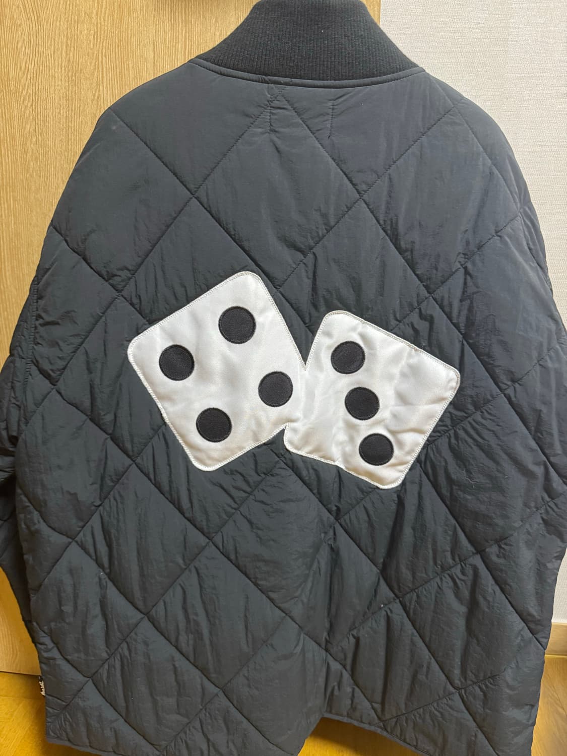 Stussy Dice Quilted Liner Jacket Black 상품이미지4