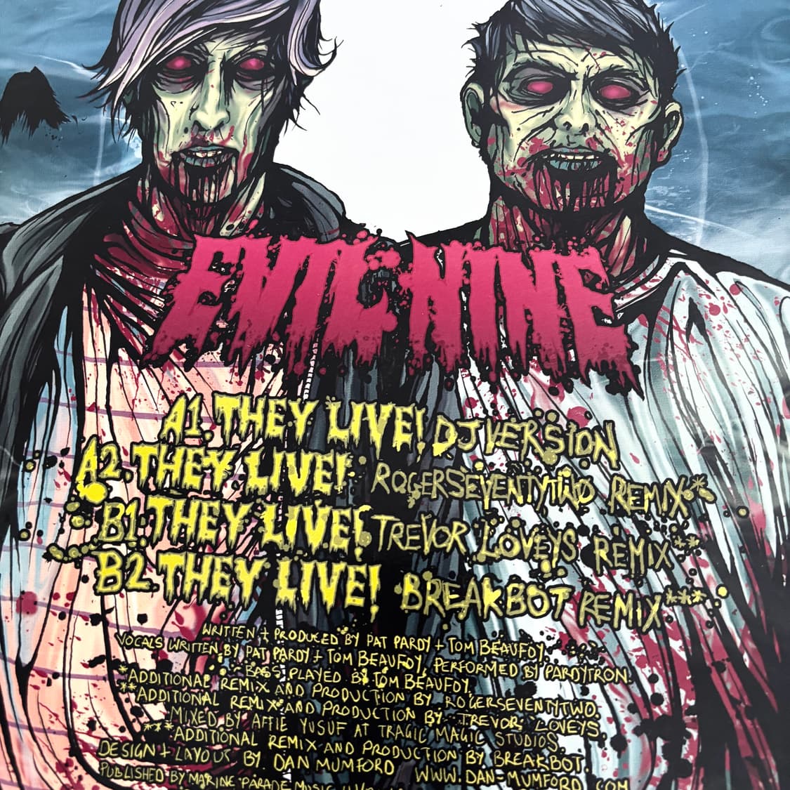 Evil Nine - They Live! Vinyl 상품이미지6