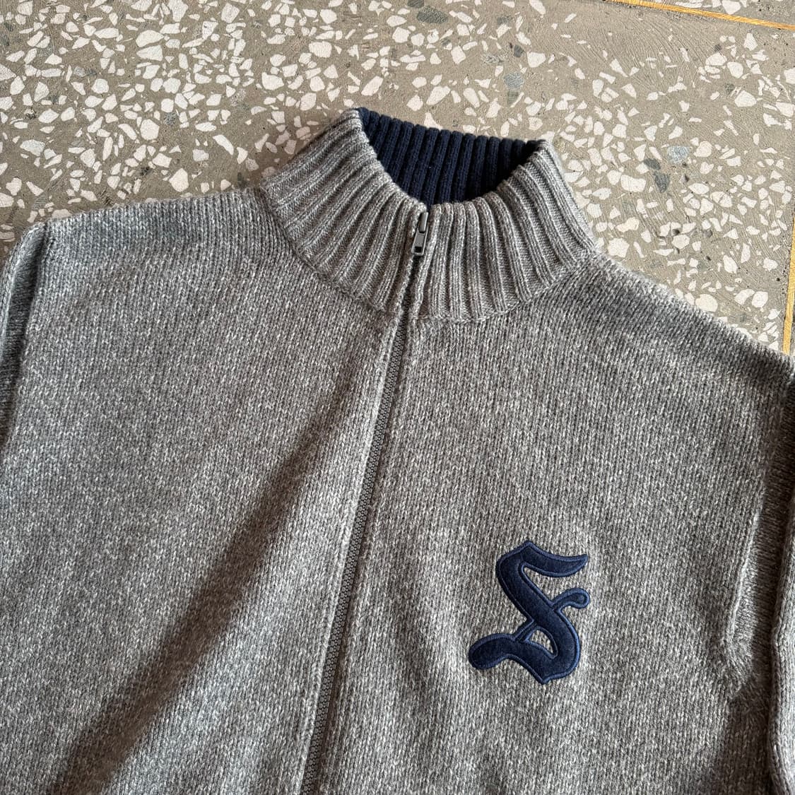 올드 스투시 드라이버 니트 - 2000ss 상품이미지5