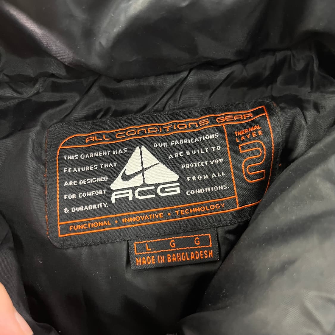 105 나이키 ACG 00s 구스패딩조끼 상품이미지4