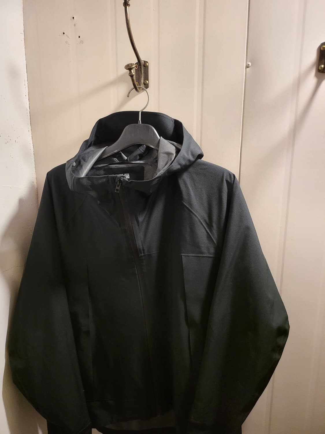 [XL]유니클로 블랙 후드 바람막이 상품이미지2