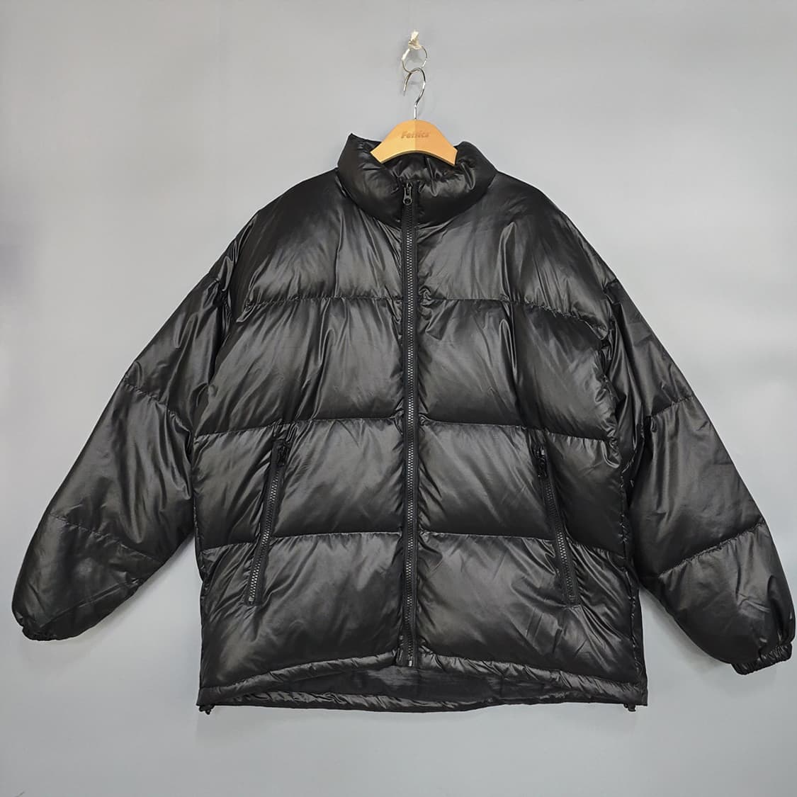 더클랩(the clap) 오버핏 다운 패딩 블랙 상품이미지1