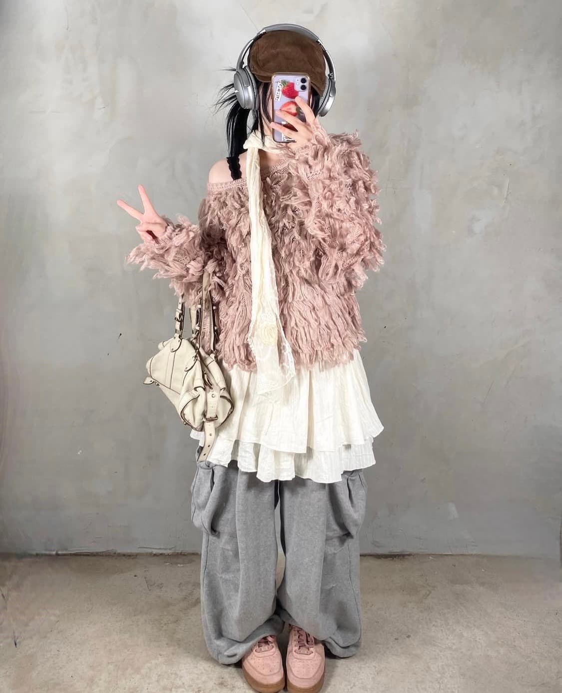 (W) 나이키 에어포스 1 '07 로우 SE 파이클 핑크 검 상품이미지5