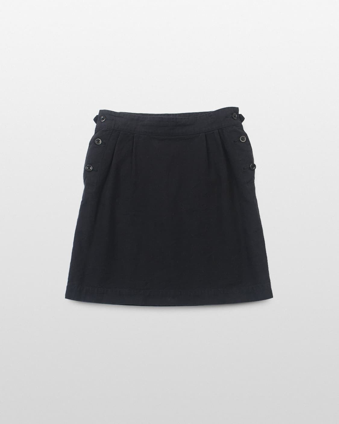 MHL Cotton Button Detail Skirt  상품이미지1