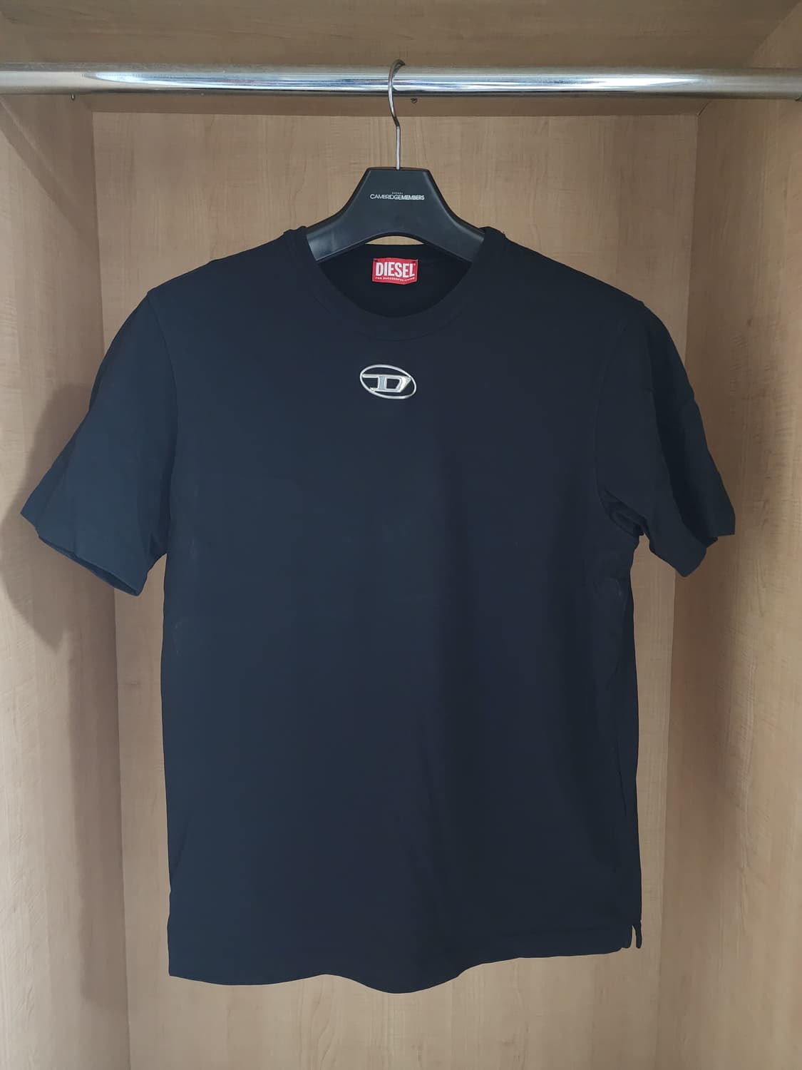 디젤 T-Just-Od 티셔츠 블랙 M 상품이미지1