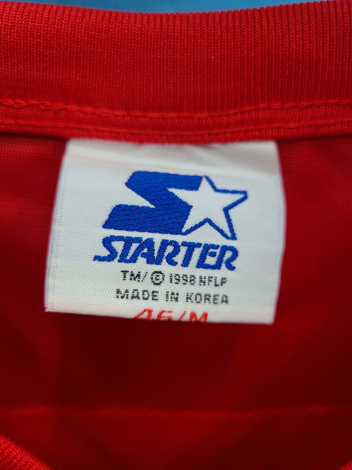 90s 스타터 빈티지 풋볼져지 블록코어 상품이미지7