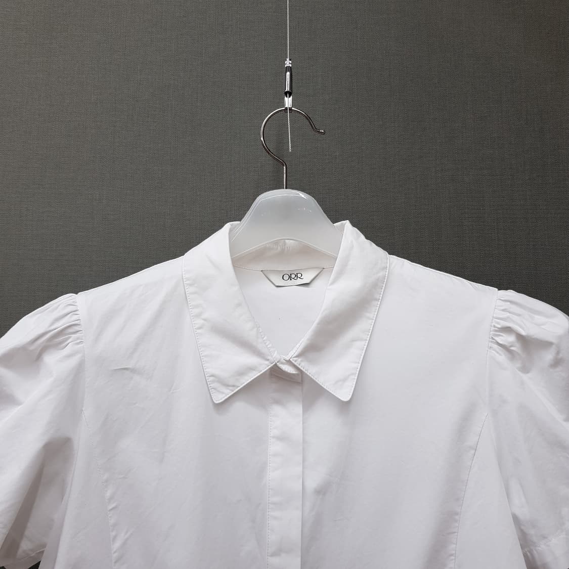 ORR 오르 퍼프 슬리브 플레어 블라우스 M사이즈 상품이미지3