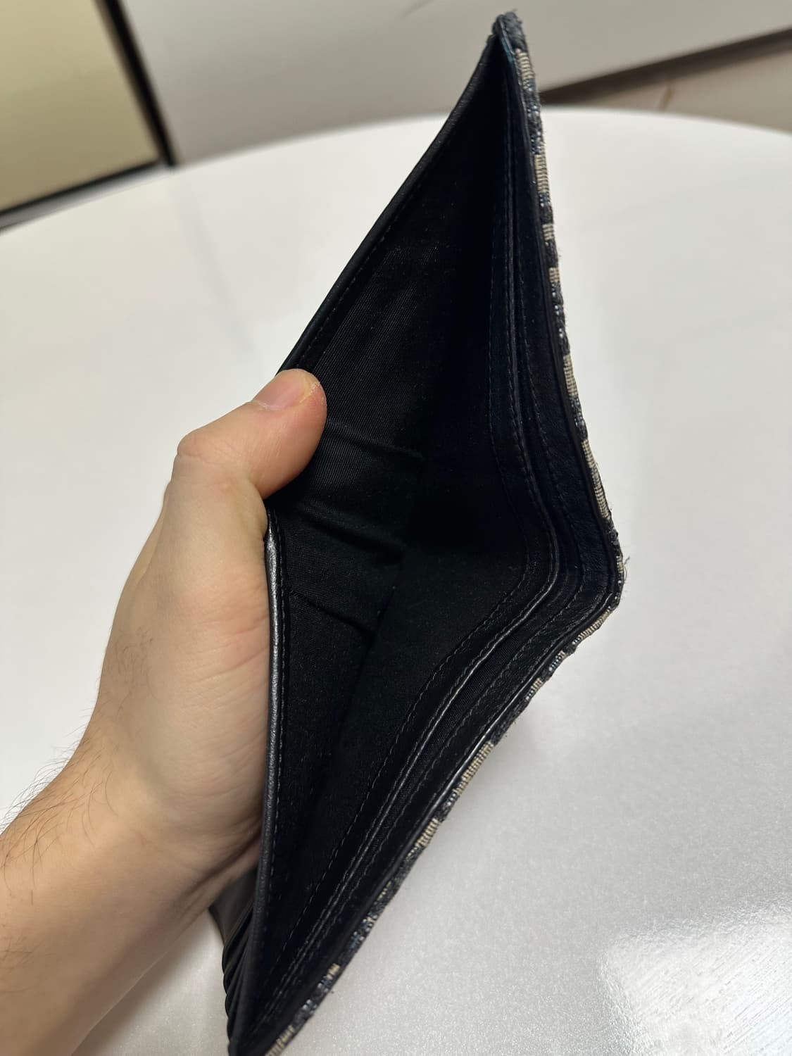 급처) 디올 오블리크 반지갑 정품 상품이미지5